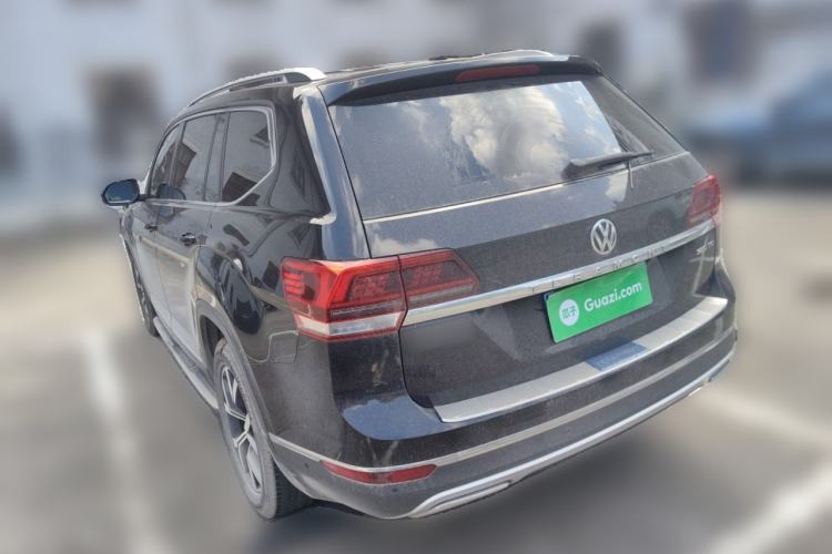 Used Volkswagen Teramont 2019 380TSI Four-Wheel Drive Luxury Version China V Standard Rear Left 45 Deg