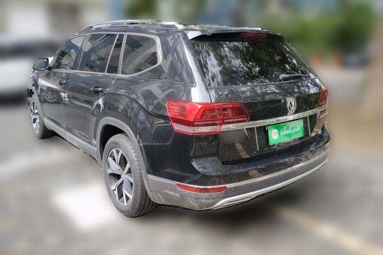 Used Volkswagen Teramont 2019 380TSI Four-Wheel Drive Luxury Version China VI Standard Rear Left 45 Deg