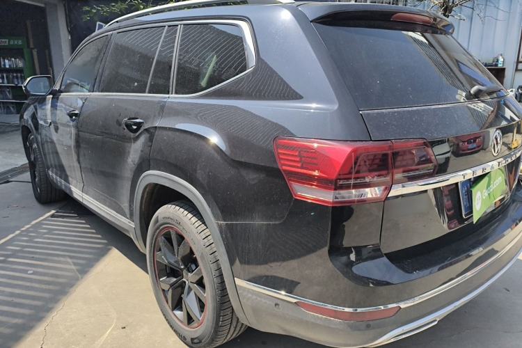 Used Volkswagen Teramont 2019 330TSI Two-Wheel-Drive Luxury Edition China V Standard Rear Left 45 Deg