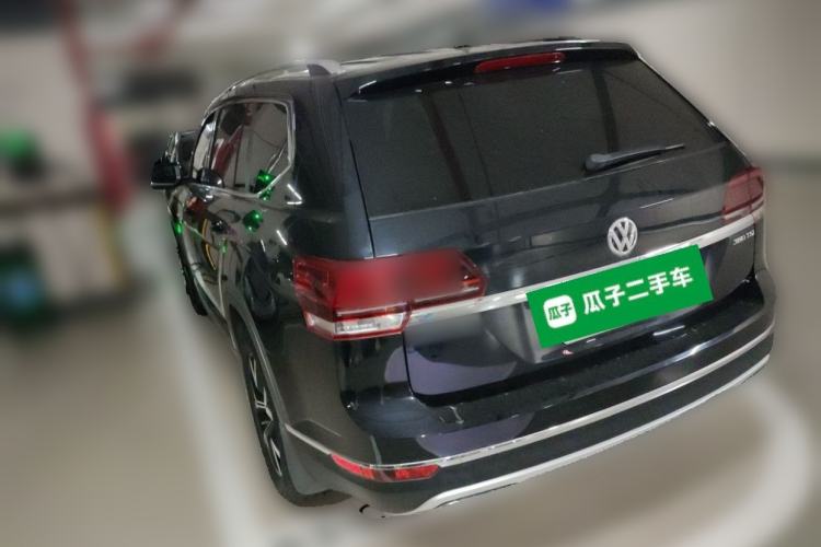Used Volkswagen Teramont 2019 380TSI Four-Wheel Drive Luxury Version China VI Standard Rear Left 45 Deg
