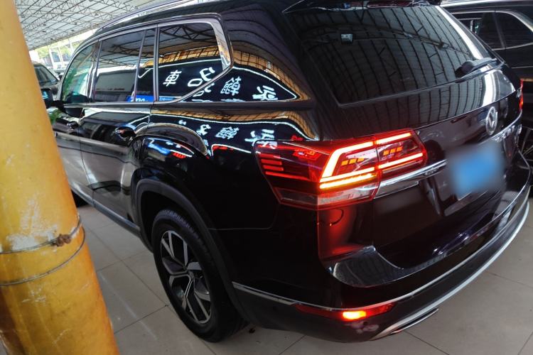 Used Volkswagen Teramont 2019 380TSI Four-Wheel Drive Luxury Version China VI Standard Rear Left 45 Deg