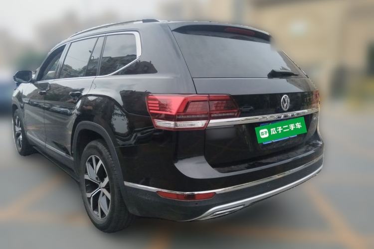 Used Volkswagen Teramont 2019 380TSI Four-Wheel Drive Luxury Version China V Standard Rear Left 45 Deg