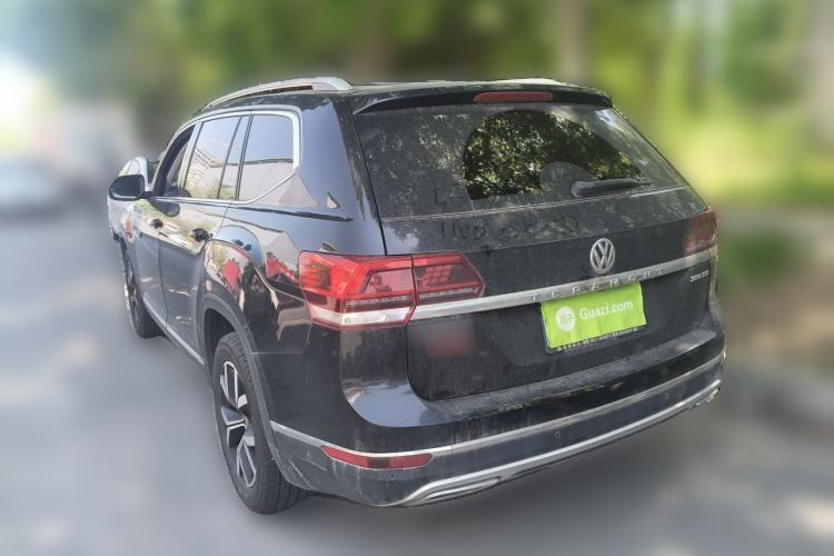 Used Volkswagen Teramont 2019 380TSI Four-Wheel Drive Luxury Version China V Standard Rear Left 45 Deg