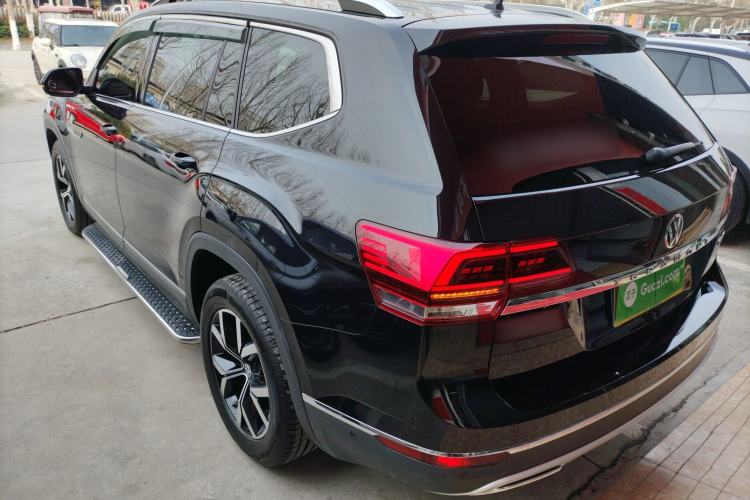 Used Volkswagen Teramont 2019 330TSI Two-Wheel-Drive Luxury Edition China V Standard Rear Left 45 Deg