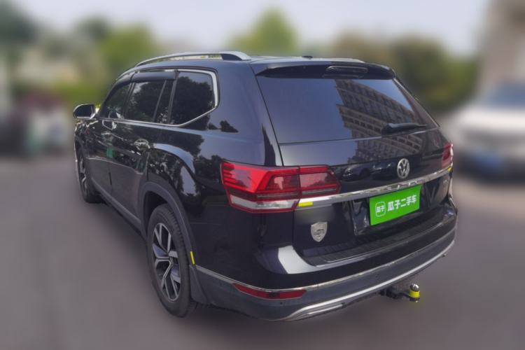 Used Volkswagen Teramont 2019 330TSI Two-Wheel-Drive Luxury Edition China V Standard Rear Left 45 Deg