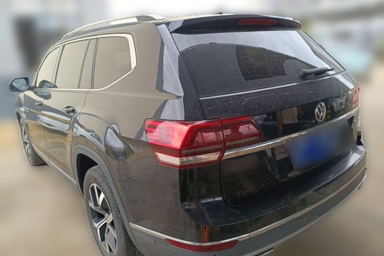 Used Volkswagen Teramont 2019 380TSI Four-Wheel Drive Luxury Version China VI Standard Rear Left 45 Deg