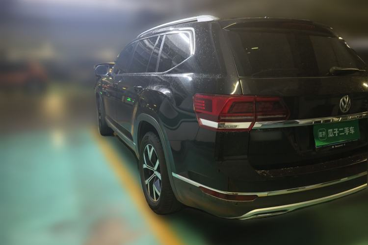 Used Volkswagen Teramont 2019 380TSI Four-Wheel Drive Luxury Version China VI Standard Rear Left 45 Deg