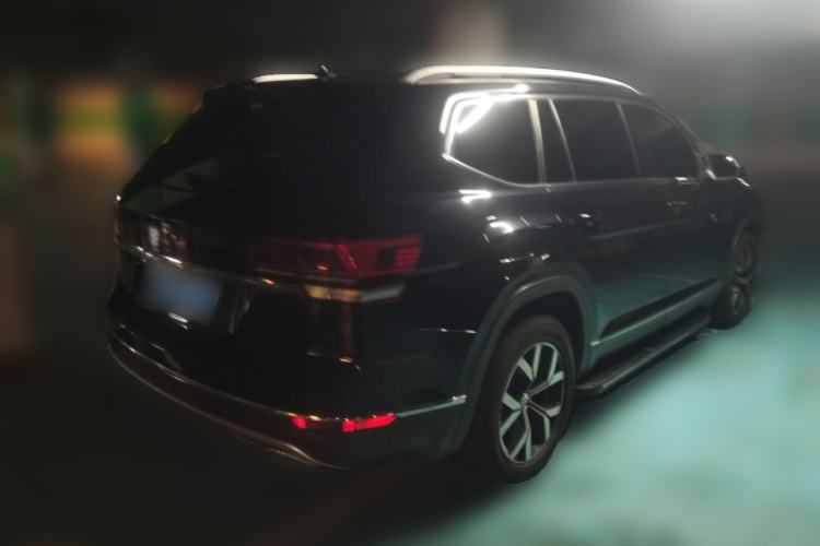 Used Volkswagen Teramont 2019 330TSI Two-Wheel-Drive Luxury Edition China V Standard Rear Right 45 Deg