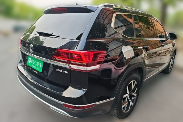 Used Volkswagen Teramont 2019 380TSI Four-Wheel Drive Luxury Version China V Standard Rear Right 45 Deg