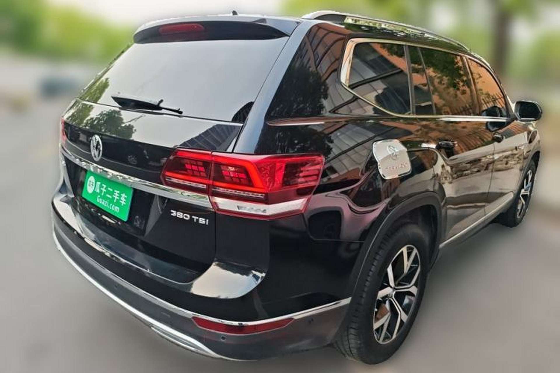 Used Volkswagen Teramont 2019 380TSI Four-Wheel Drive Luxury Version China V Standard Rear Right 45 Deg