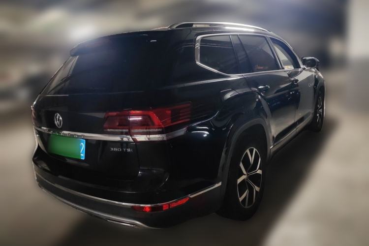 Used Volkswagen Teramont 2019 380TSI Four-Wheel Drive Luxury Version China VI Standard Rear Right 45 Deg
