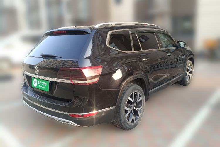 Used Volkswagen Teramont 2019 330TSI Two-Wheel-Drive Luxury Edition China VI Standard Rear Right 45 Deg
