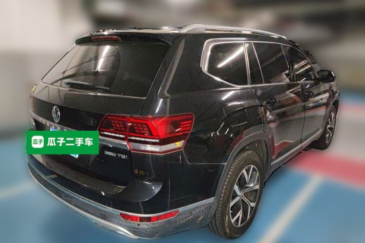 Used Volkswagen Teramont 2019 380TSI Four-Wheel Drive Luxury Version China VI Standard Rear Right 45 Deg