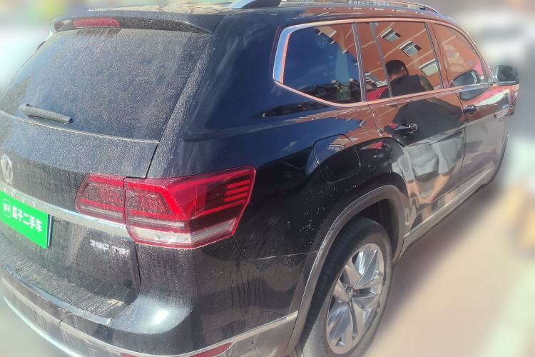 Used Volkswagen Teramont 2019 380TSI Four-Wheel Drive Flagship Model China V Standard Rear Right 45 Deg