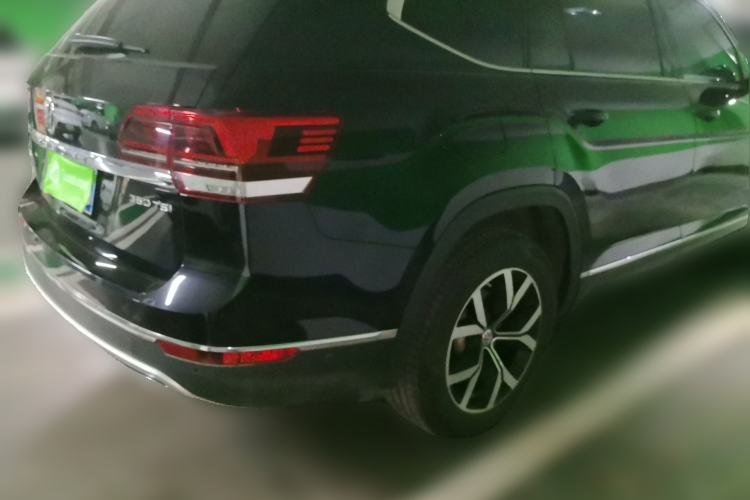 Used Volkswagen Teramont 2019 380TSI Four-Wheel Drive Luxury Version China VI Standard Rear Right 45 Deg