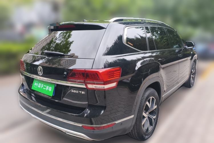 Used Volkswagen Teramont 2019 380TSI Four-Wheel Drive Luxury Version China VI Standard Rear Right 45 Deg