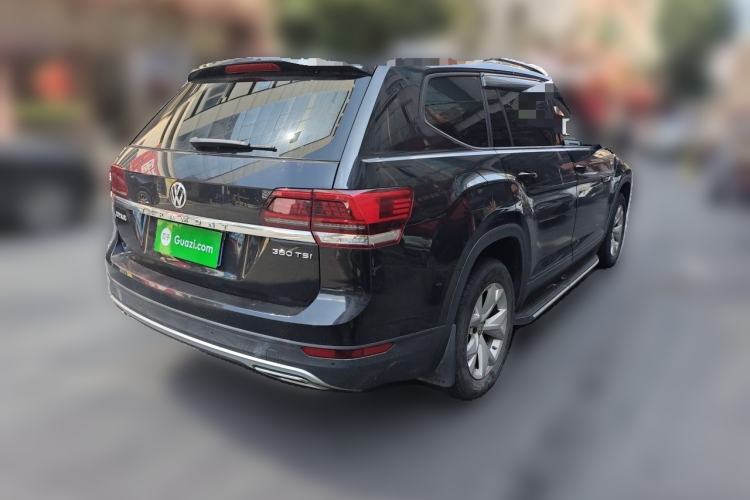 Used Volkswagen Teramont 2019 380TSI Four-Wheel Drive Comfort Edition China V Standard Rear Right 45 Deg