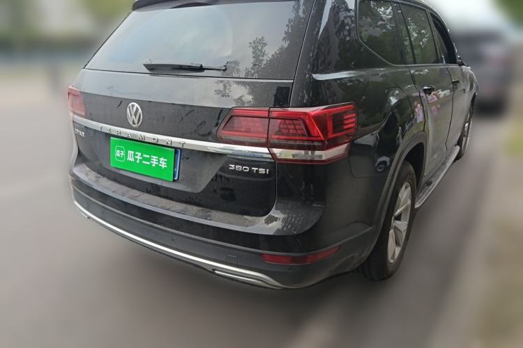 Used Volkswagen Teramont 2019 380TSI Four-Wheel Drive Comfort Edition China VI Standard Rear Right 45 Deg