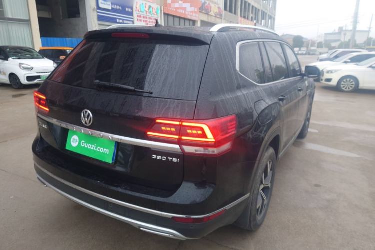 Used Volkswagen Teramont 2019 380TSI Four-Wheel Drive Luxury Version China VI Standard Rear Right 45 Deg