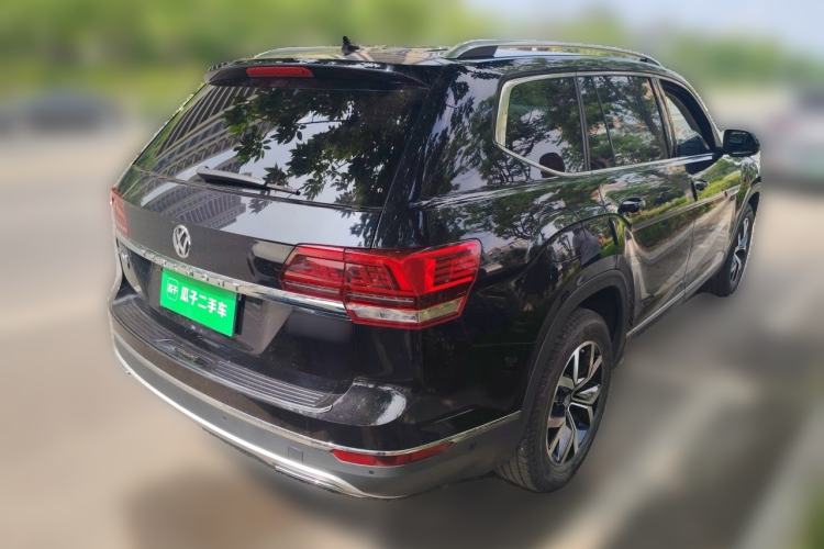 Used Volkswagen Teramont 2019 330TSI Two-Wheel-Drive Luxury Edition China V Standard Rear Right 45 Deg