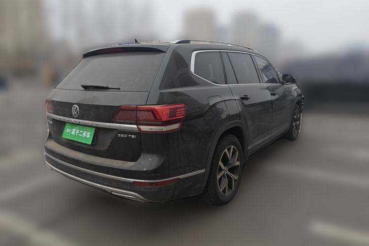 Used Volkswagen Teramont 2019 380TSI Four-Wheel Drive Luxury Version China V Standard Rear Right 45 Deg
