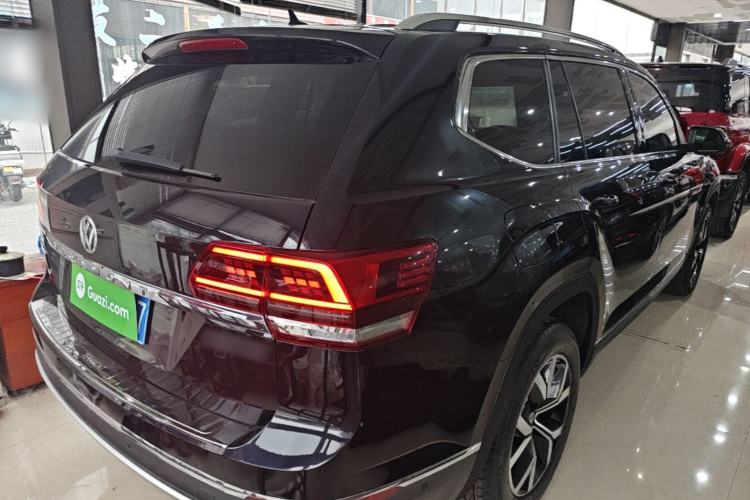 Used Volkswagen Teramont 2019 330TSI Two-Wheel-Drive Luxury Edition China V Standard Rear Right 45 Deg