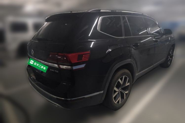 Used Volkswagen Teramont 2019 330TSI Two-Wheel-Drive Luxury Edition China V Standard Rear Right 45 Deg