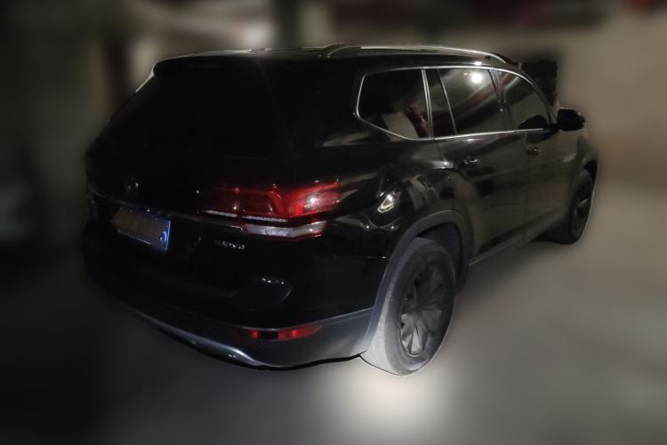 Used Volkswagen Teramont 2019 380TSI Four-Wheel Drive Comfort Edition China V Standard Rear Right 45 Deg