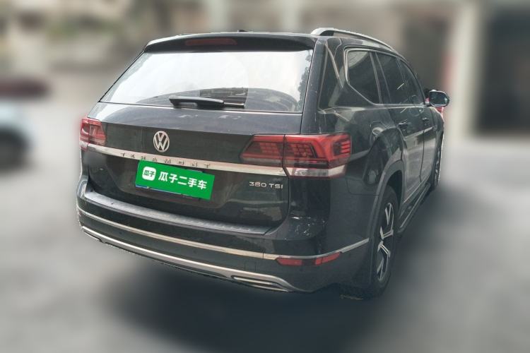 Used Volkswagen Teramont 2019 380TSI Four-Wheel Drive Luxury Version China VI Standard Rear Right 45 Deg