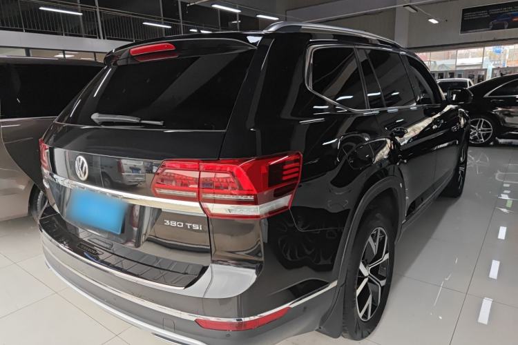 Used Volkswagen Teramont 2019 380TSI Four-Wheel Drive Luxury Version China V Standard Rear Right 45 Deg