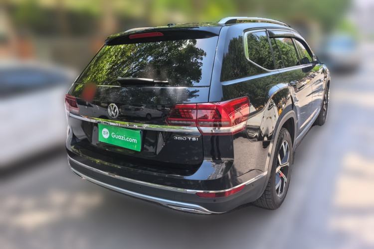 Used Volkswagen Teramont 2019 380TSI Four-Wheel Drive Luxury Version China VI Standard Rear Right 45 Deg