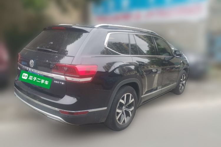 Used Volkswagen Teramont 2019 380TSI Four-Wheel Drive Luxury Version China VI Standard Rear Right 45 Deg