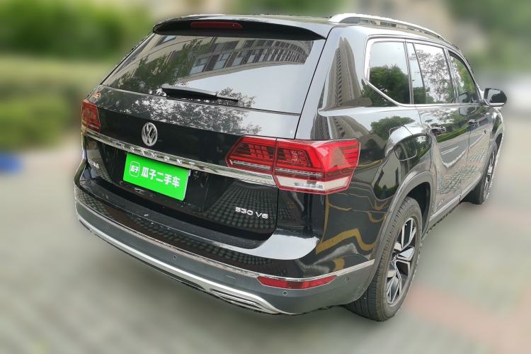 Used Volkswagen Teramont 2019 530 V6 Four-Wheel Drive Luxury Edition China V Standard Rear Right 45 Deg
