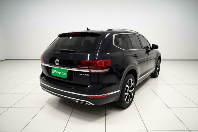 Used Volkswagen Teramont 2019 380TSI Four-Wheel Drive Luxury Version China V Standard Rear Right 45 Deg
