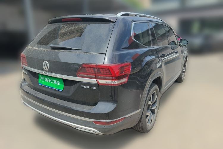Used Volkswagen Teramont 2019 380TSI Four-Wheel Drive Luxury Version China VI Standard Rear Right 45 Deg