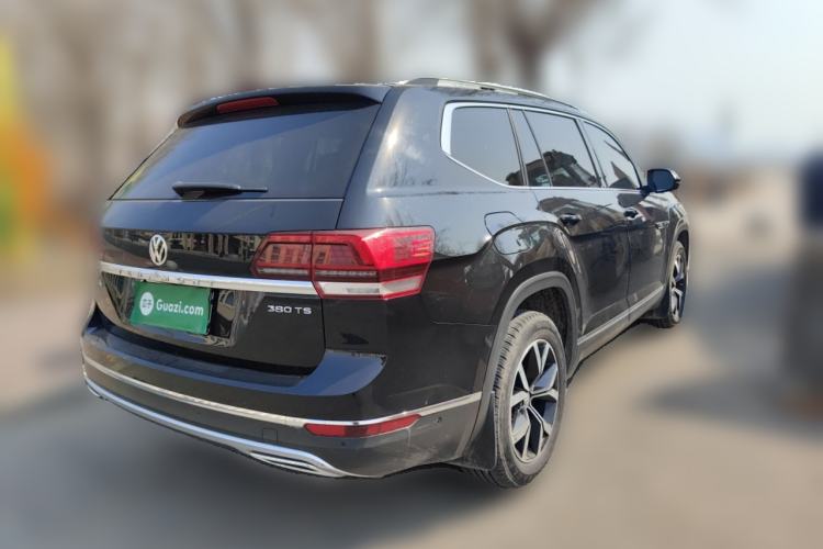 Used Volkswagen Teramont 2019 380TSI Four-Wheel Drive Luxury Version China V Standard Rear Right 45 Deg