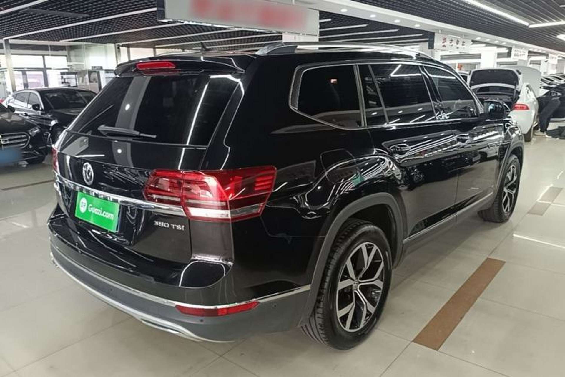 Used Volkswagen Teramont 2019 380TSI Four-Wheel Drive Luxury Version China V Standard Rear Right 45 Deg