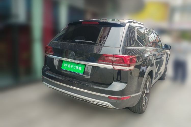 Used Volkswagen Teramont 2019 330TSI Two-Wheel-Drive Luxury Edition China VI Standard Rear Right 45 Deg