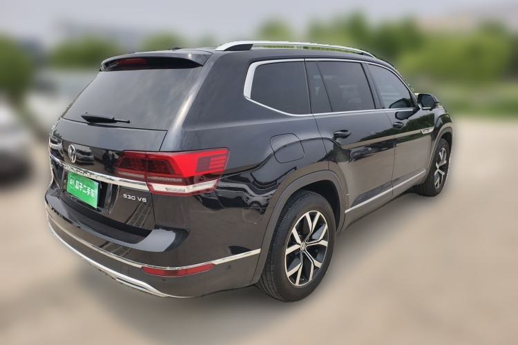 Used Volkswagen Teramont 2019 530 V6 Four-Wheel Drive Luxury Edition China V Standard Rear Right 45 Deg