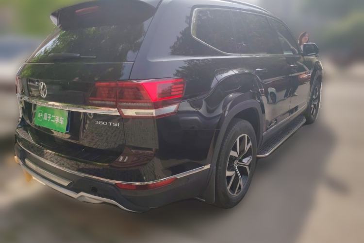 Used Volkswagen Teramont 2019 380TSI Four-Wheel Drive Luxury Version China V Standard Rear Right 45 Deg