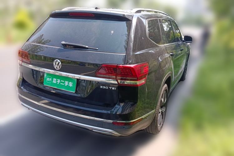 Used Volkswagen Teramont 2019 330TSI Two-Wheel-Drive Luxury Edition China VI Standard Rear Right 45 Deg