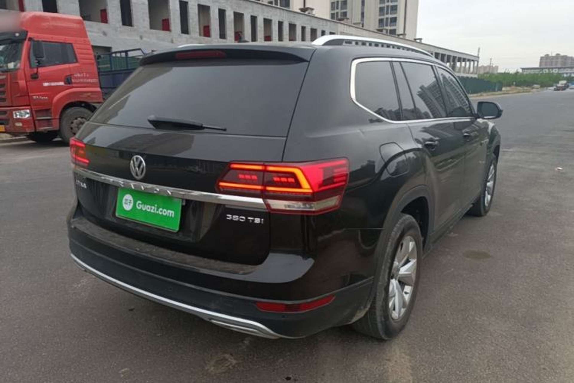Used Volkswagen Teramont 2019 380TSI Four-Wheel Drive Comfort Edition China V Standard Rear Right 45 Deg