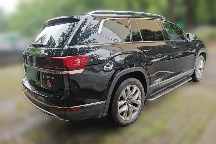 Used Volkswagen Teramont 2019 380TSI Four-Wheel Drive Luxury Version China V Standard Rear Right 45 Deg