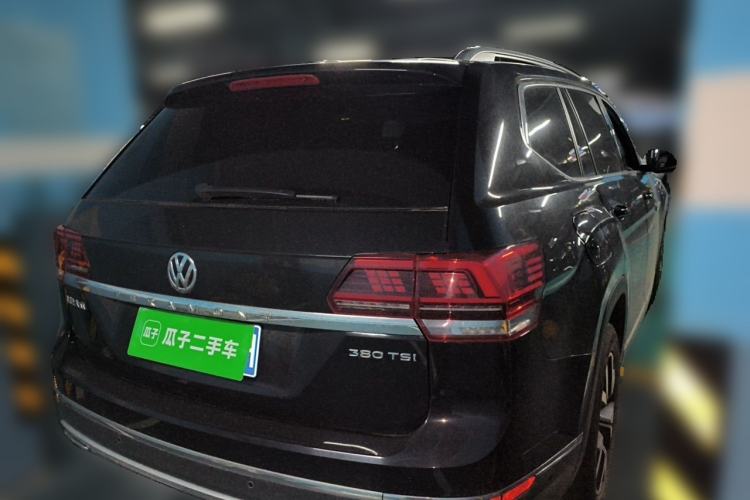 Used Volkswagen Teramont 2019 380TSI Four-Wheel Drive Luxury Version China VI Standard Rear Right 45 Deg