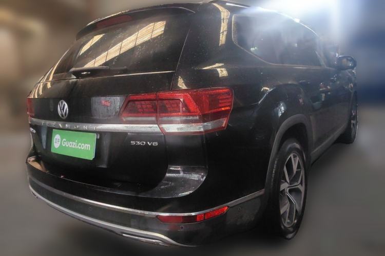 Used Volkswagen Teramont 2019 530 V6 Four-Wheel Drive Luxury Edition China V Standard Rear Right 45 Deg