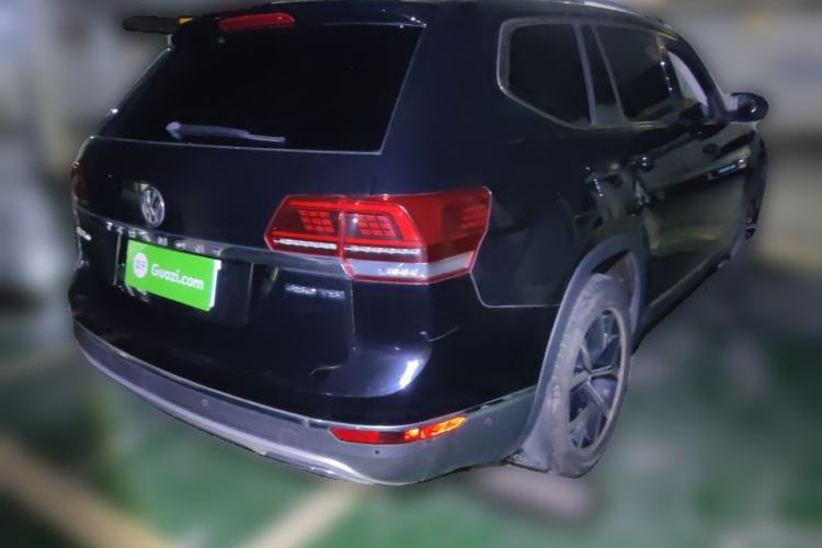 Used Volkswagen Teramont 2019 380TSI Four-Wheel Drive Luxury Version China V Standard Rear Right 45 Deg