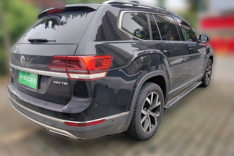 Used Volkswagen Teramont 2019 330TSI Two-Wheel-Drive Luxury Edition China V Standard Rear Right 45 Deg