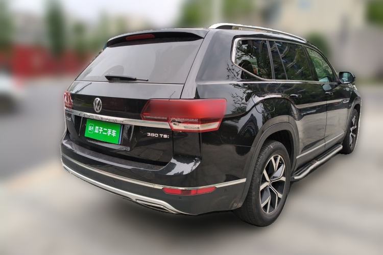 Used Volkswagen Teramont 2019 380TSI Four-Wheel Drive Luxury Version China VI Standard Rear Right 45 Deg