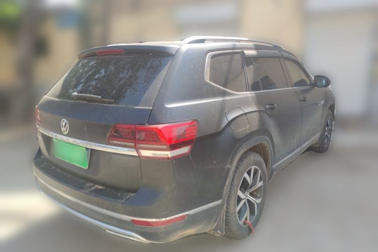 Used Volkswagen Teramont 2019 330TSI Two-Wheel-Drive Luxury Edition China V Standard Rear Right 45 Deg