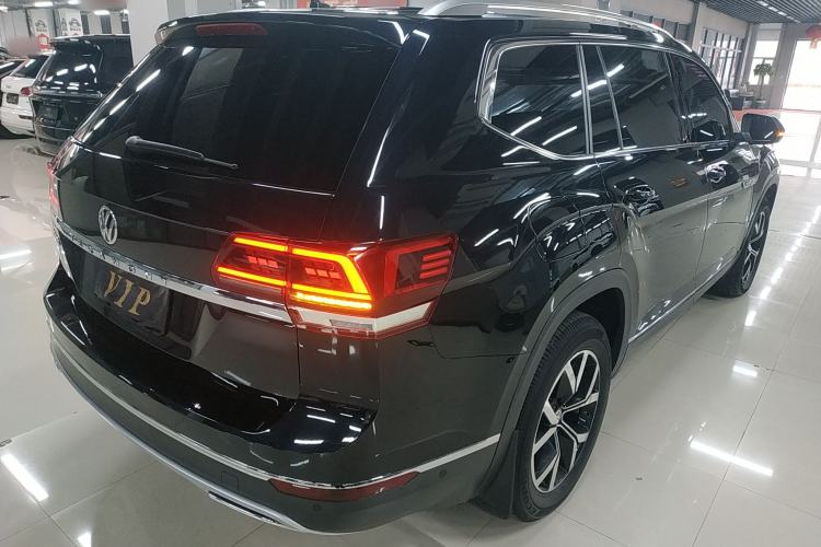 Used Volkswagen Teramont 2019 380TSI Four-Wheel Drive Luxury Version China VI Standard Rear Right 45 Deg